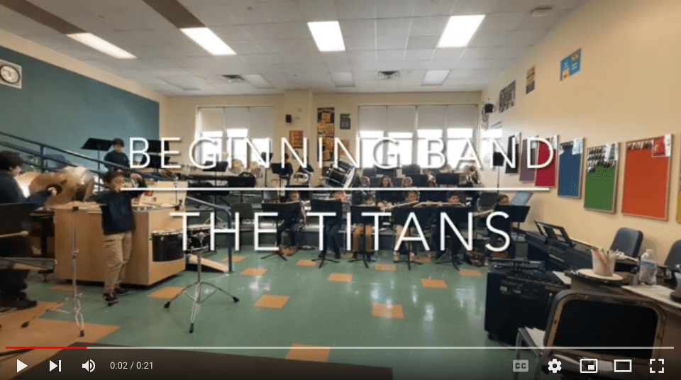Beginning Band – The Titans