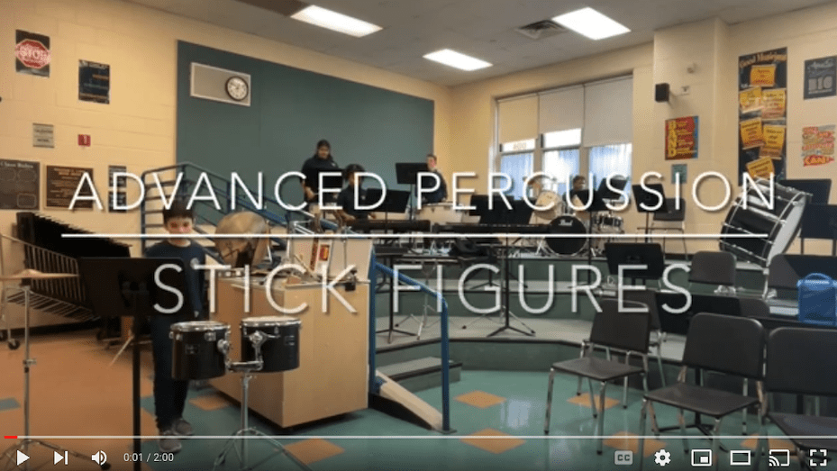 Advanced Percussion – Stick Figures
